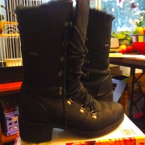 Merrell Genuine Leather Waterproof Thinsulate Boots Women's sz 9 (8)